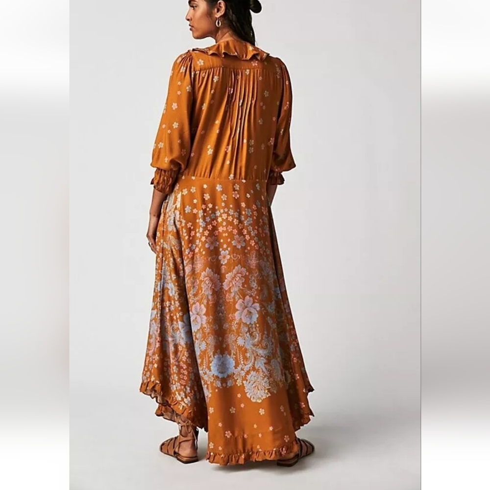 Free People Talsey Maxi Dress Size M - Picture 2 of 3
